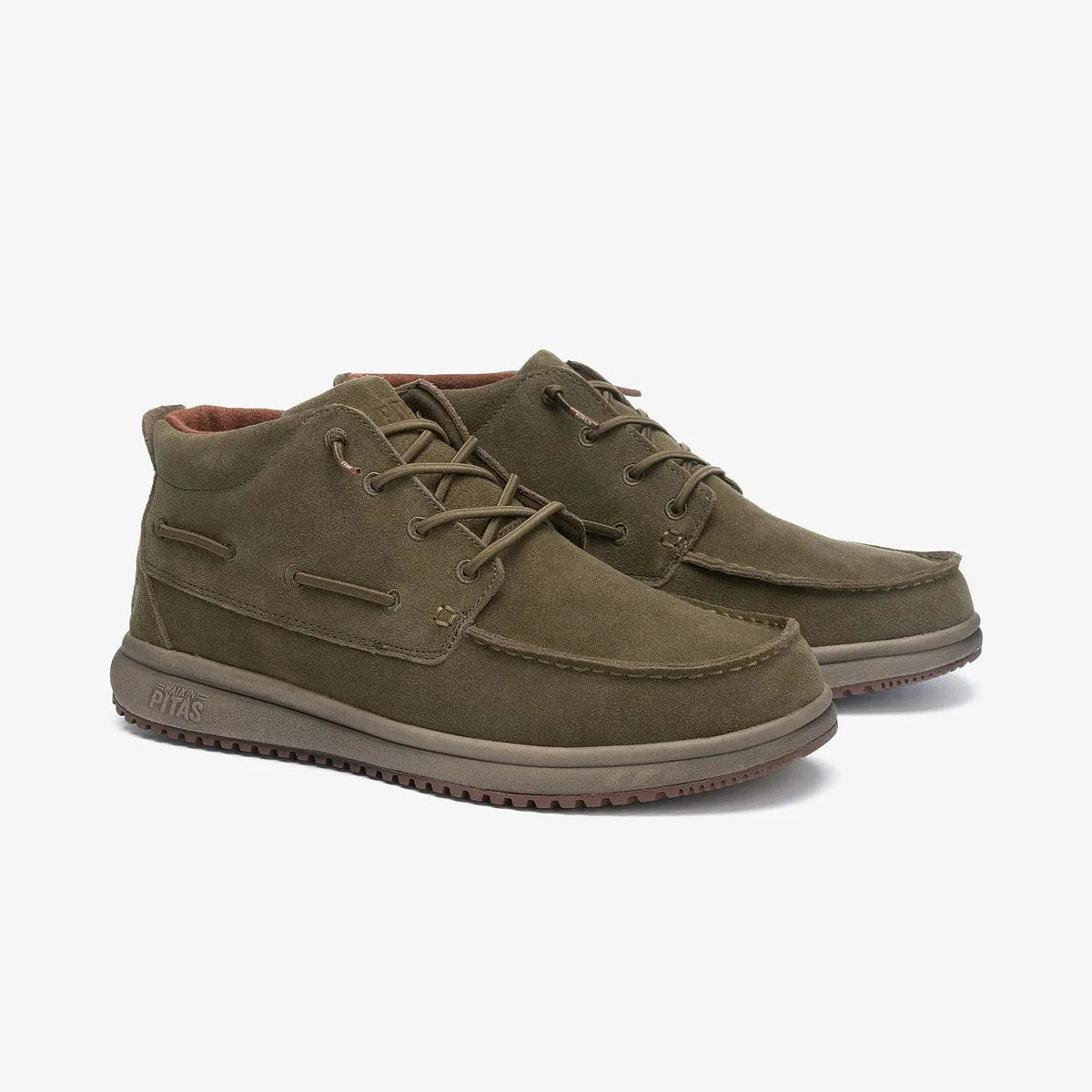 PITAS | HERRENSTIEFEL STIEFEL | TIMOR WILDLEDER KHAKI | KHAKI