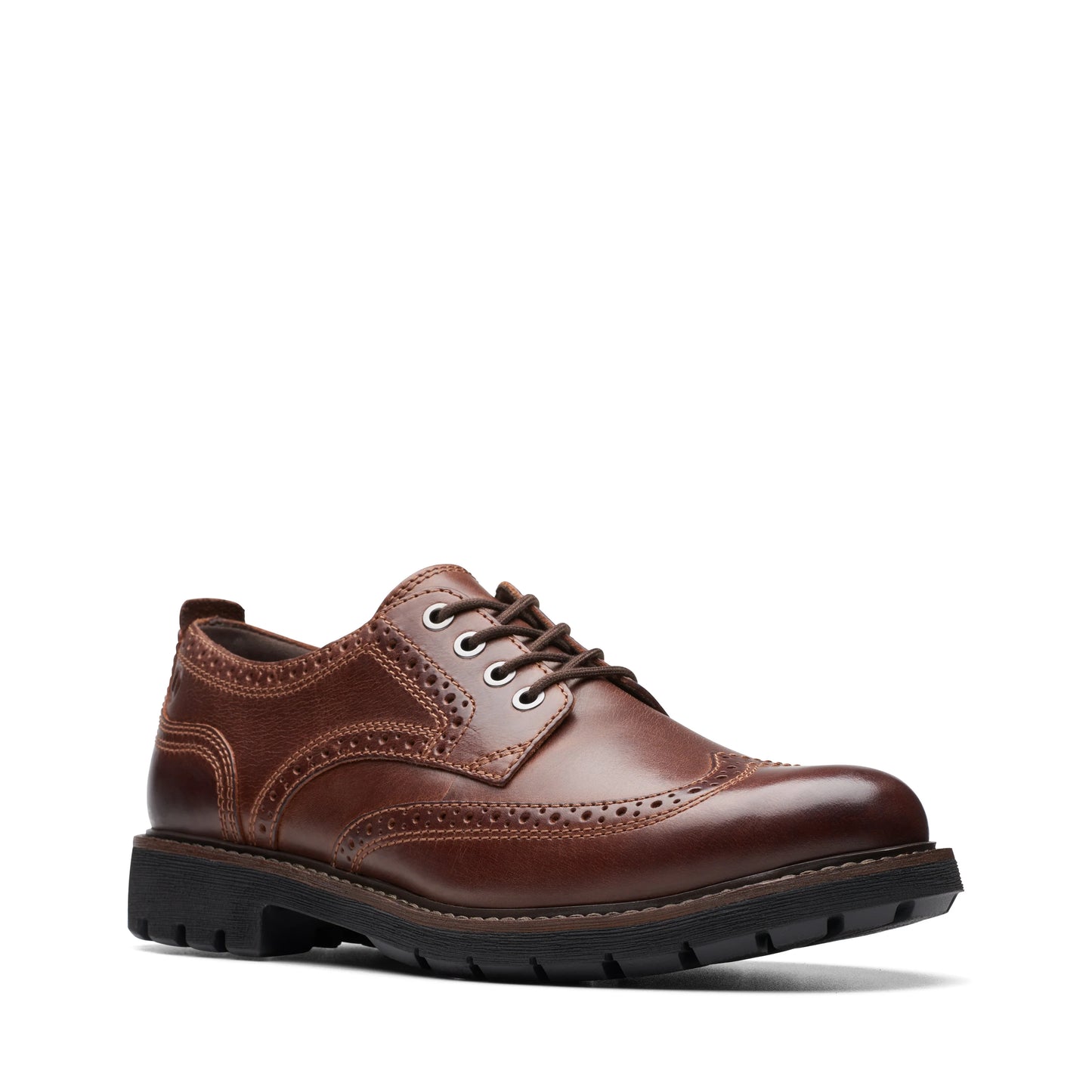 Zapatos Casual De La Marca Clarks Para Hombre Modelo Batcombe Far Dark Tan Lea En Color Beige