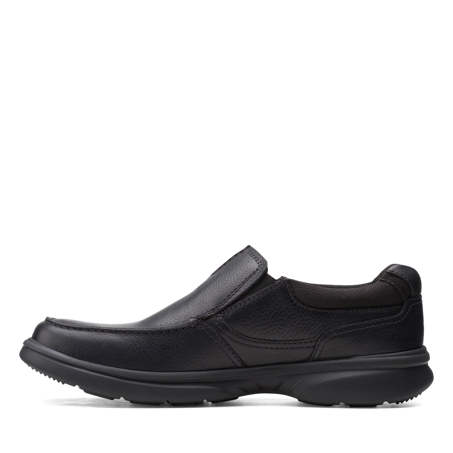 Zapatos Casual De La Marca Clarks Para Hombre Modelo Bradley Free Blk Tumbled Lea En Color Negro