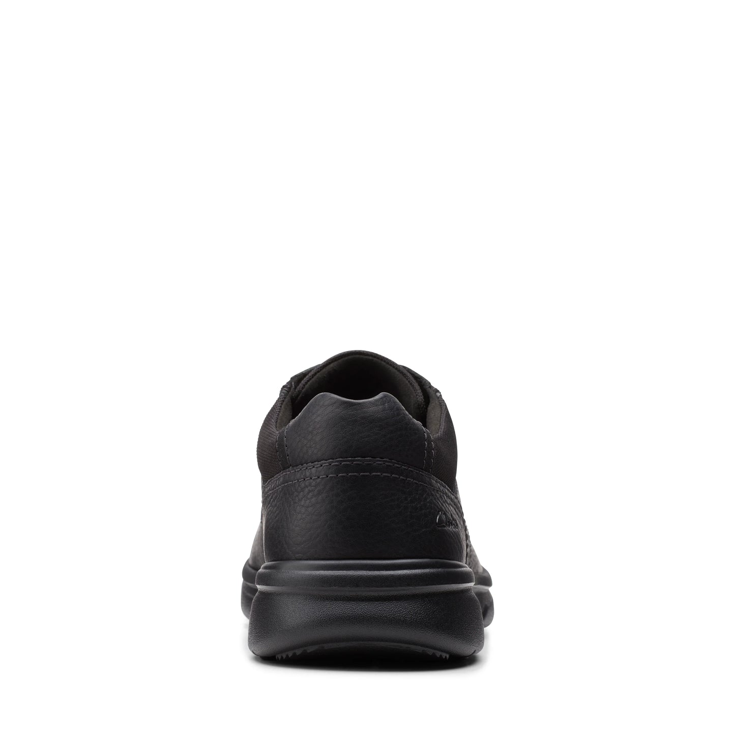 Zapatos Casual De La Marca Clarks Para Hombre Modelo Bradley Vibe Blk Tumbled Lea En Color Negro