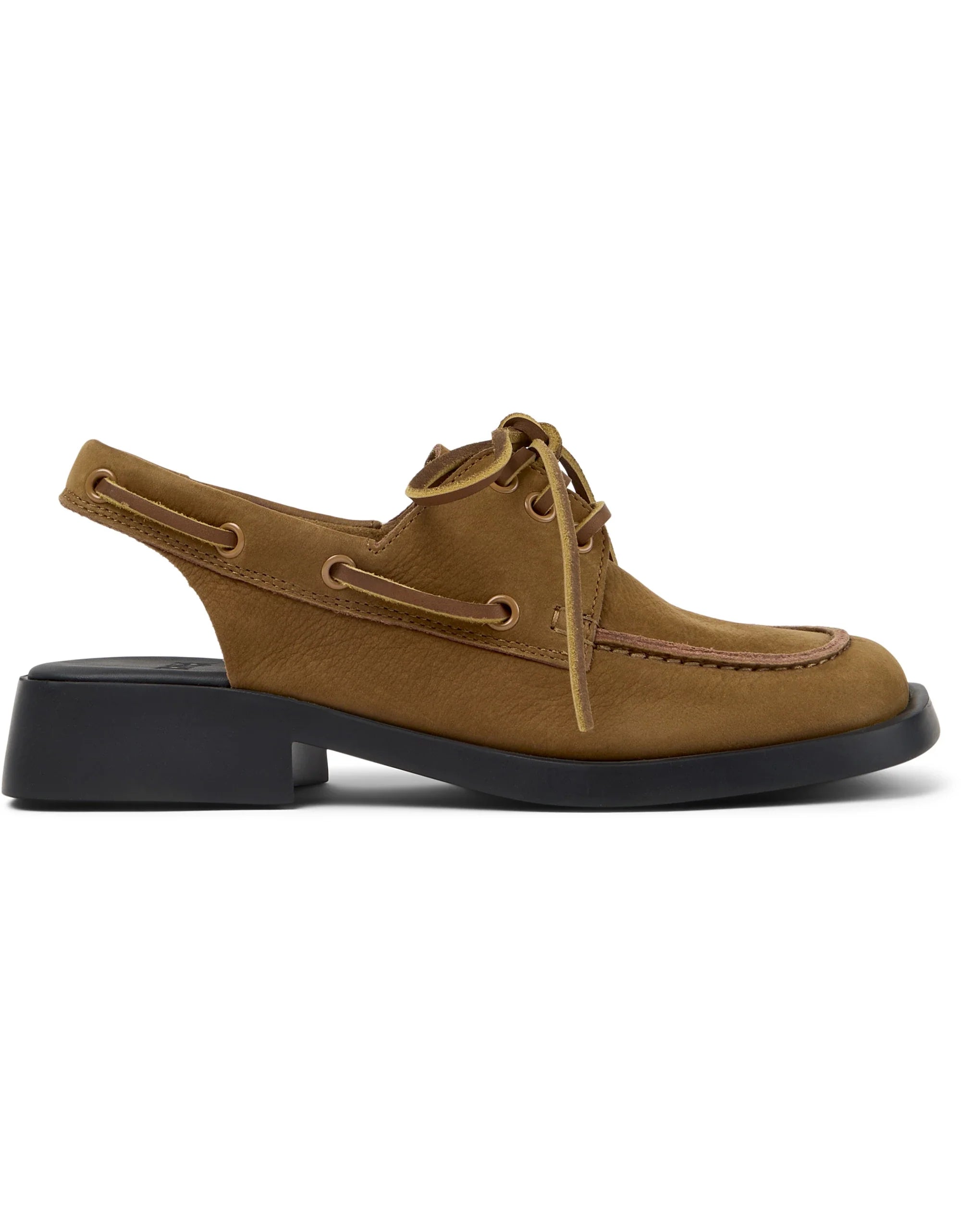 CAMPER DANA: brown loafers for women – Tascon