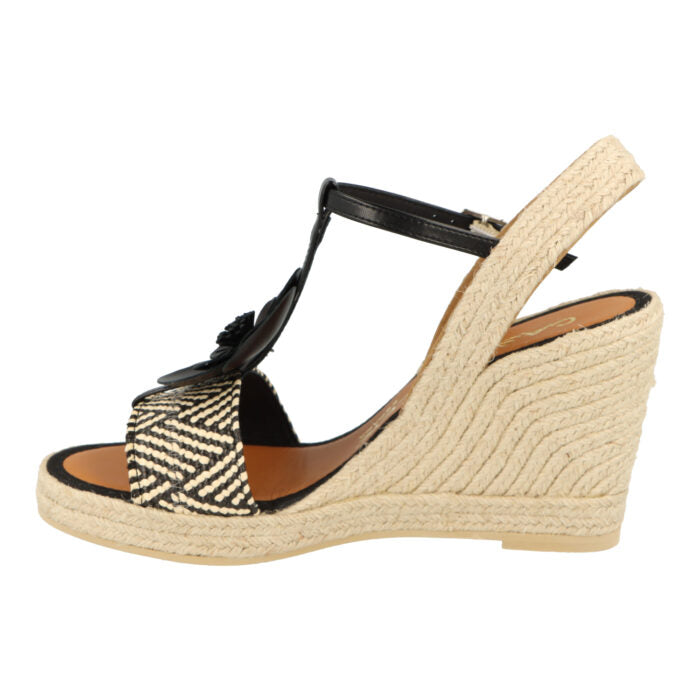 CASTELLER | SANDALIAS MUJER | 931 TRENZA MULTI - TIBET NEGRO