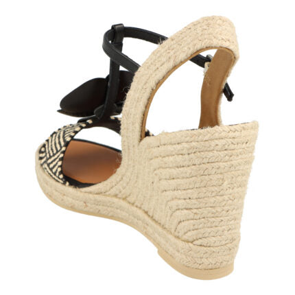 CASTELLER | SANDALIAS MUJER | 931 TRENZA MULTI - TIBET NEGRO