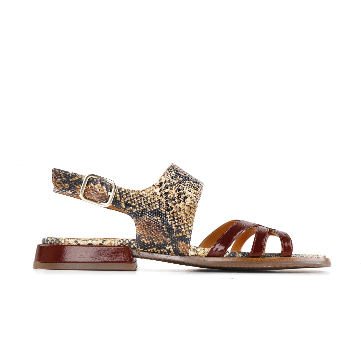 CHIE MIHARA | SANDALO DONNA | WEISHO | MARRONE