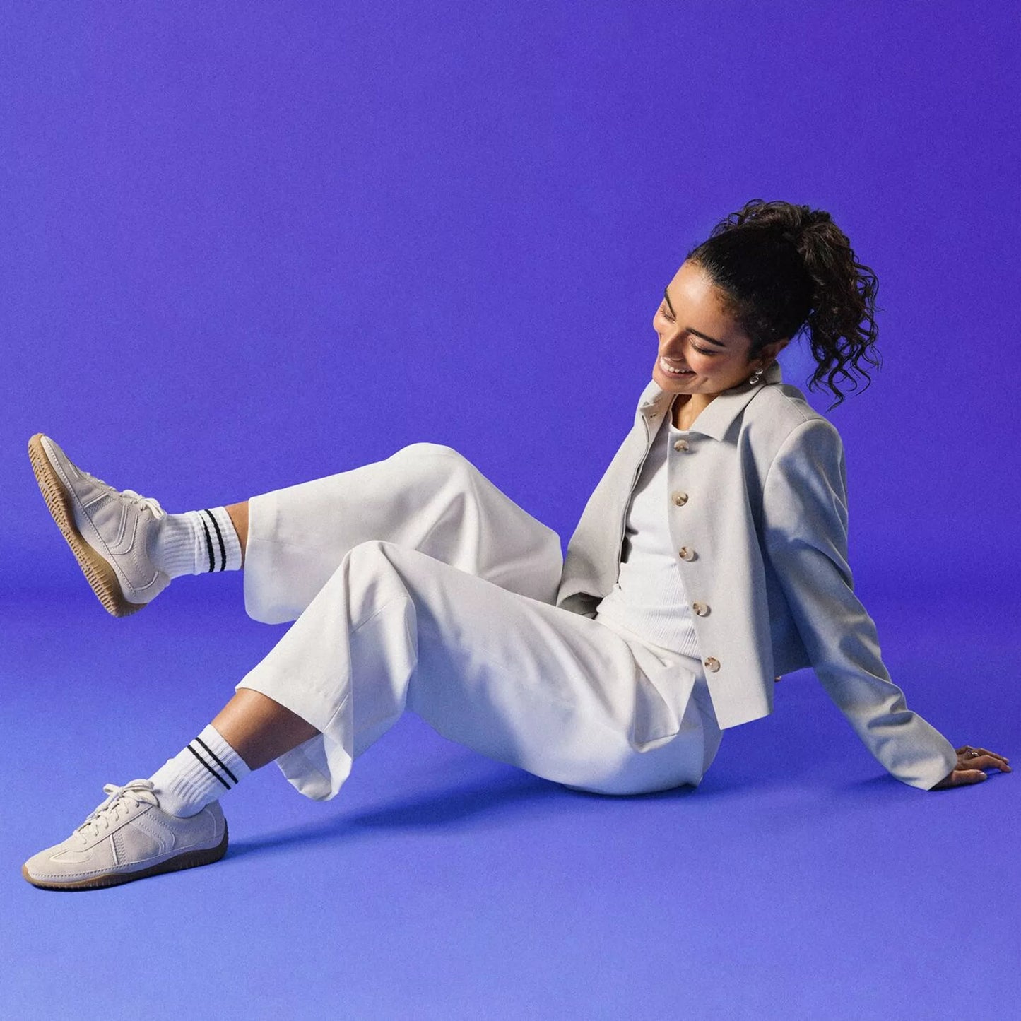 Zapatos De La Marca Clarks Para Mujer |Meridor Lo Modelo Off White Combi