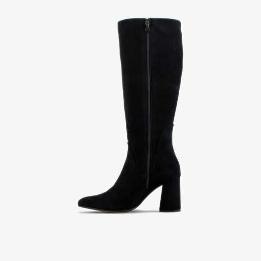 Botas De La Marca Clarks  Para Mujer Modelo Laina85 Hi Black Sde En Color Negro