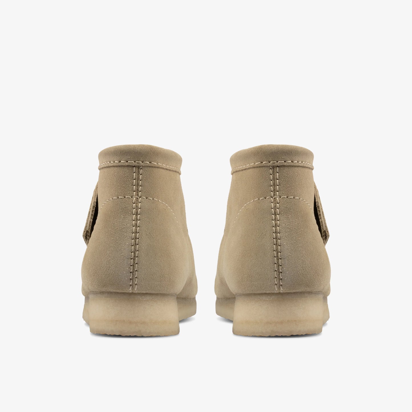 Botas De La Marca Clarks Para Hombre Modelo Wallabee Boot Maple Suede En Color Beige