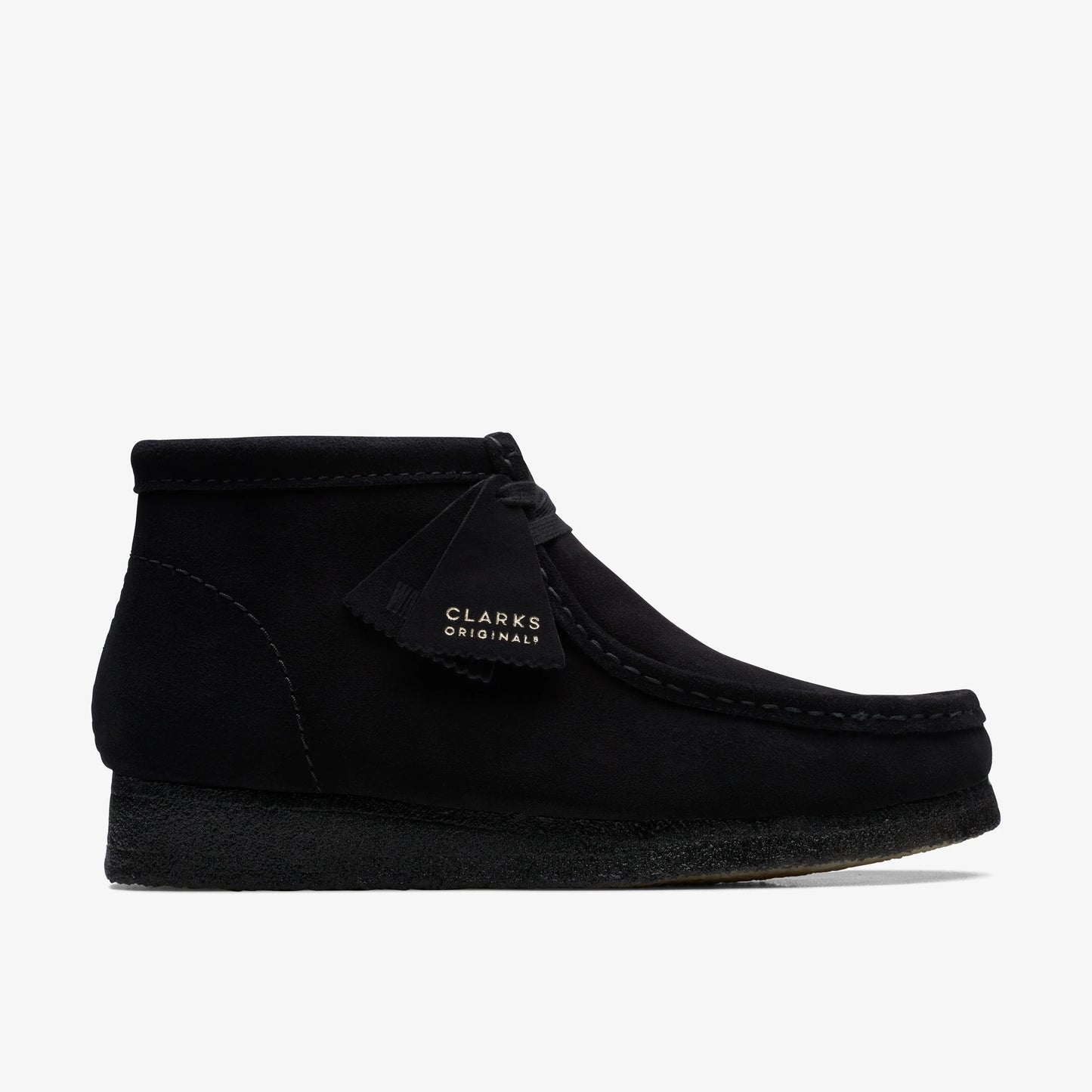 Botas De La Marca Clarks Para Hombre Modelo Wallabee Boot Black Sde En Color Negro