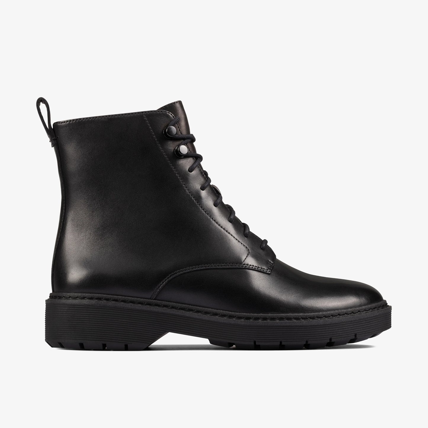 Botas De La Marca Clarks  Para Mujer Modelo Witcombe Hi 2 Black Leather En Color Negro