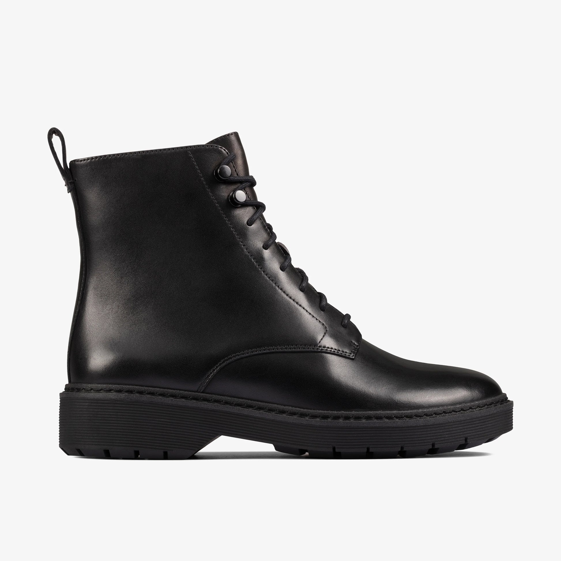 Botas De La Marca Clarks  Para Mujer Modelo Witcombe Hi 2 Black Leather En Color Negro