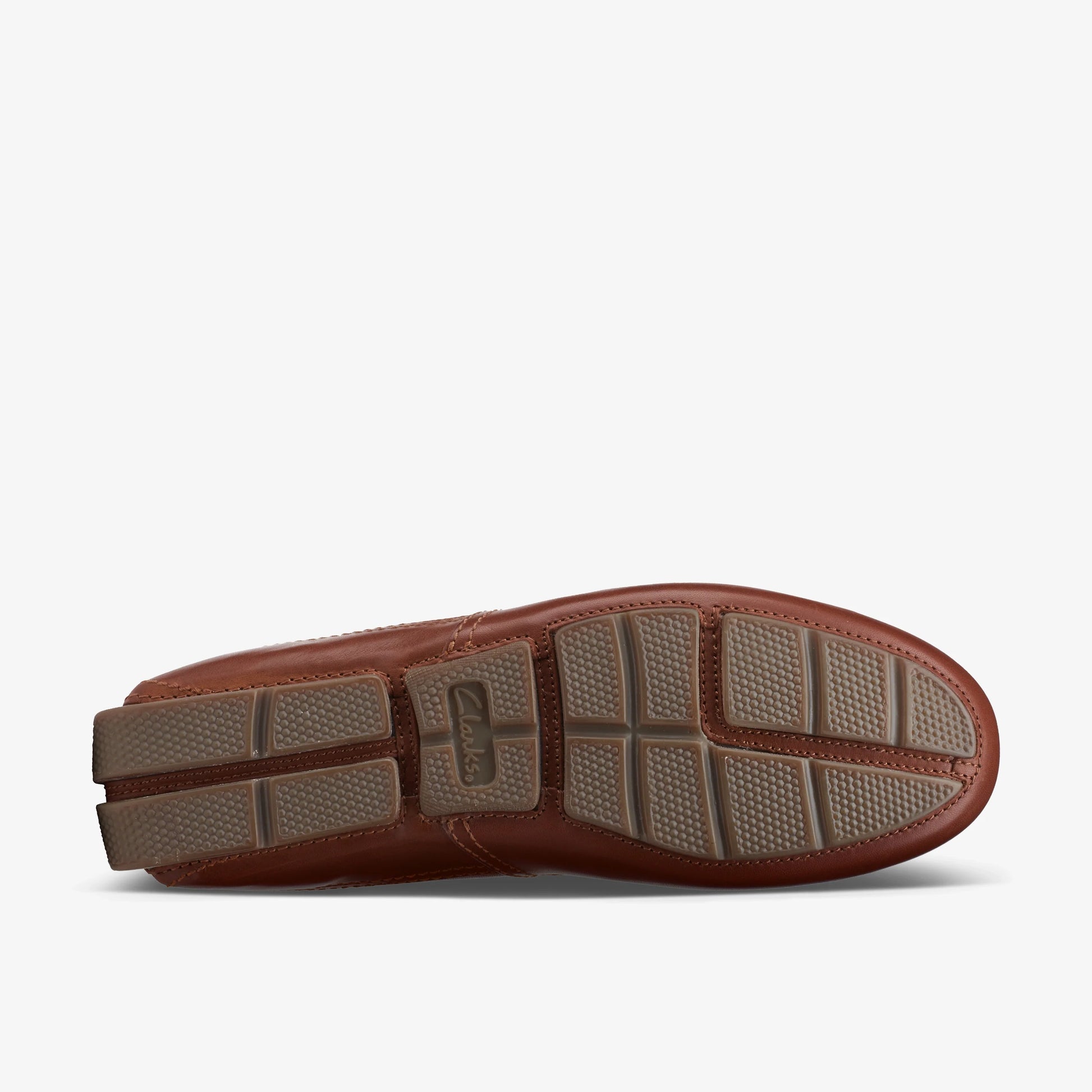 Zapatos Casual De La Marca Clarks  Para Hombre Modelo Markman Plain Dark Tan Lea En Color Marrón
