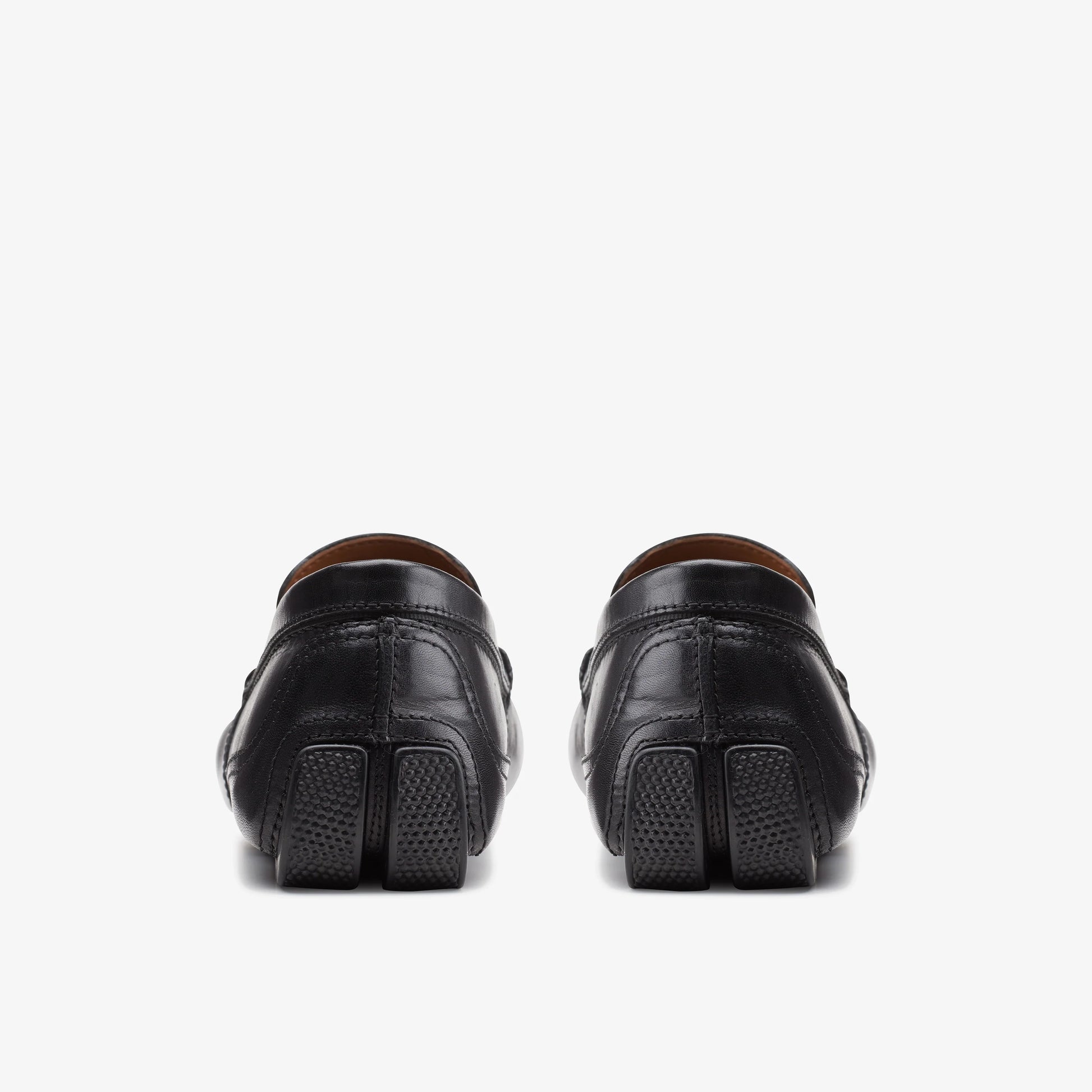Zapatos Casual De La Marca Clarks  Para Hombre Modelo Markman Plain Black Leather En Color Negro