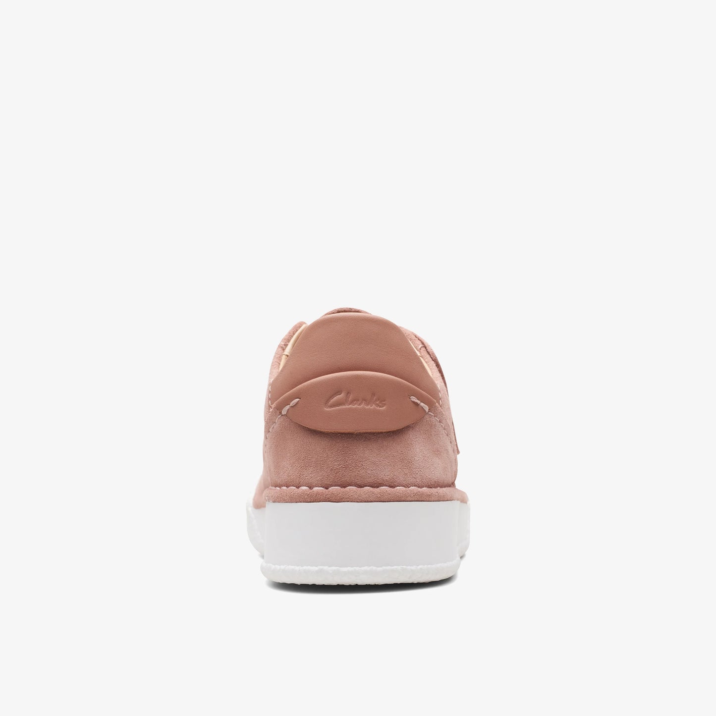Sneakers De La Marca Clarks Para Mujer Modelo Craft Cup Lace Rose Suede En Color Rosa