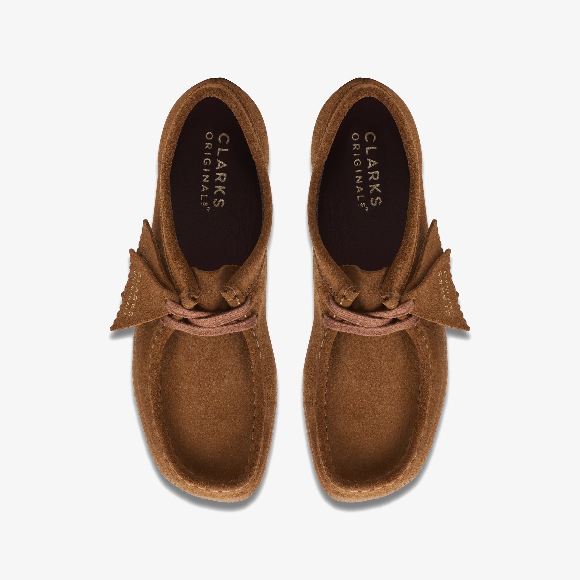 Sandalias De La Marca Clarks  Para Mujer Modelo Wallabee. Cola Suede En Color Negro