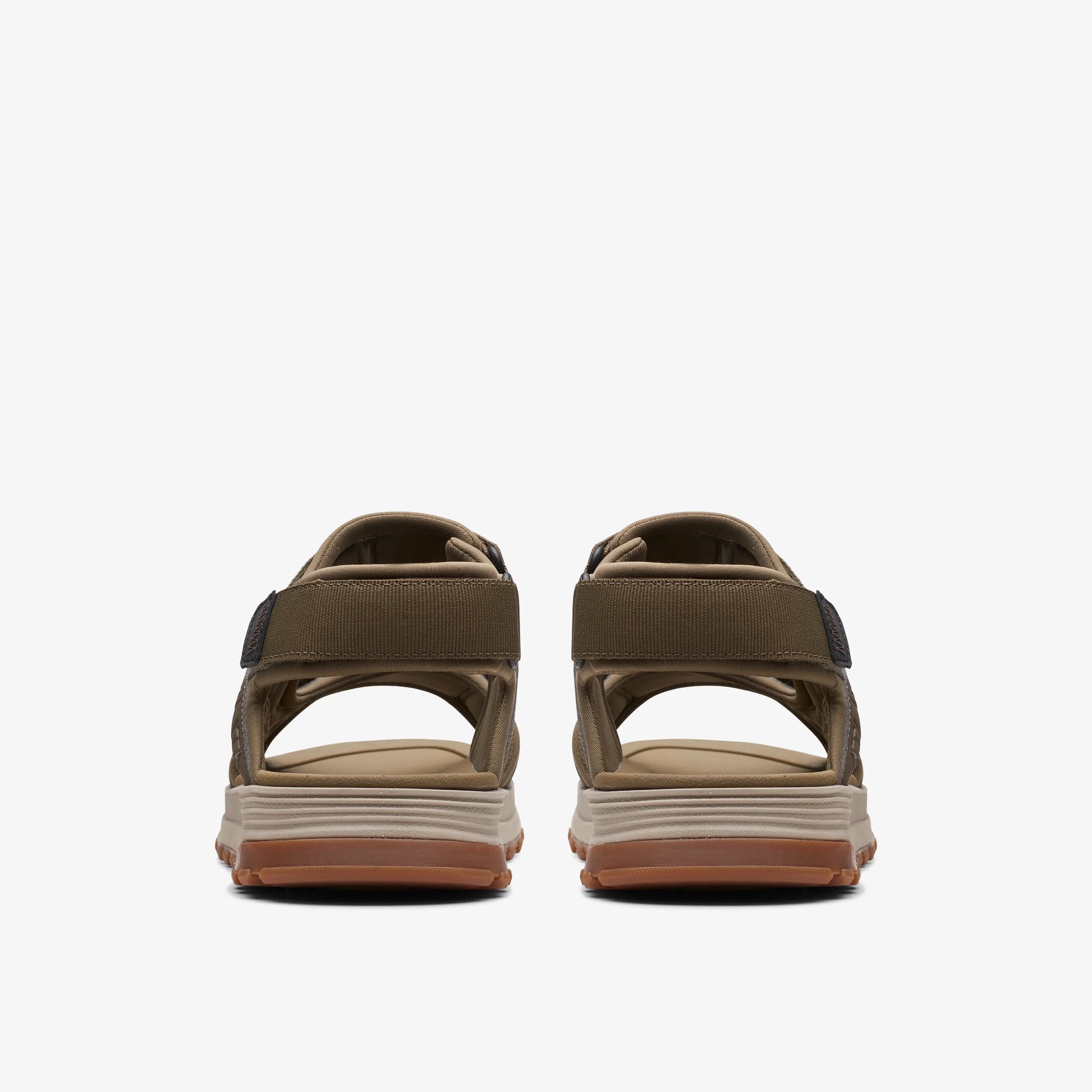 Sandalias De La Marca Clarks  Para Hombre Modelo Atl Trek Sun Olive Combi En Color Verde