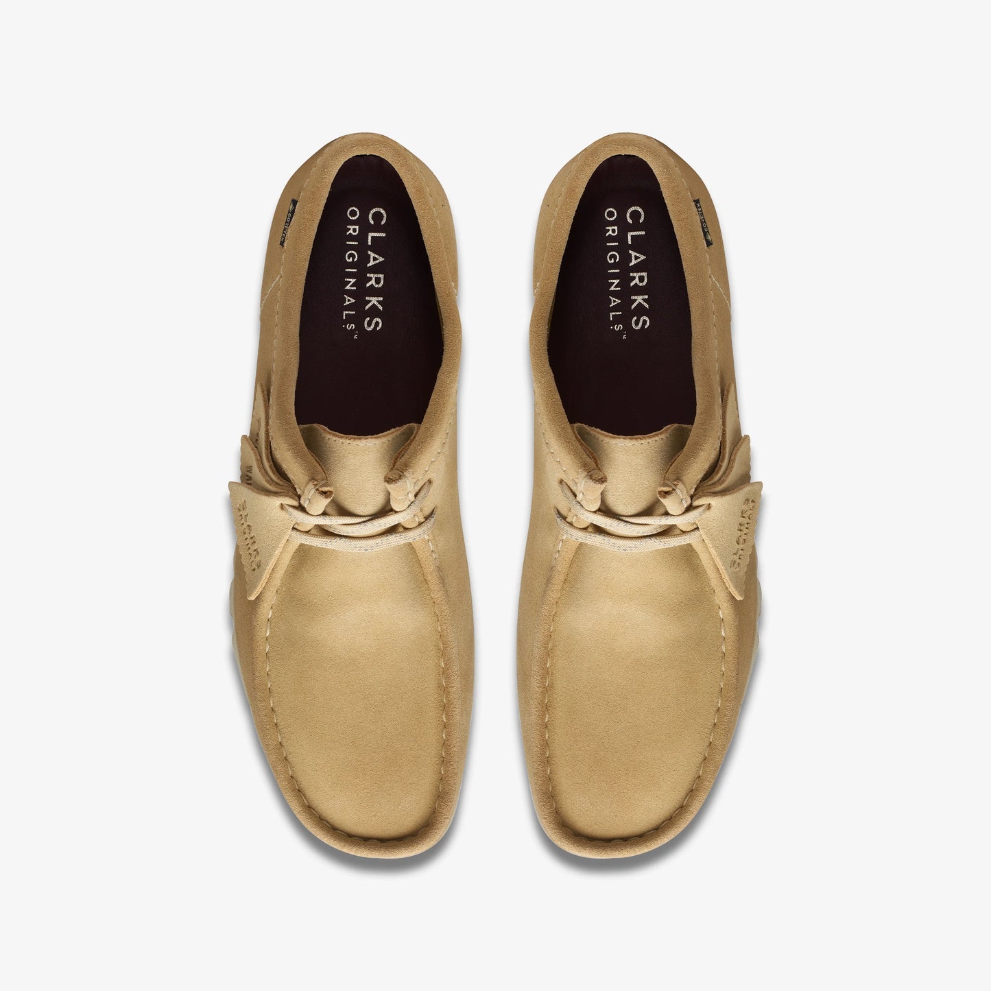 Zapatos Casual De La Marca Clarks Para Hombre Modelo Wallabeegtx Maple Suede En Color Beige