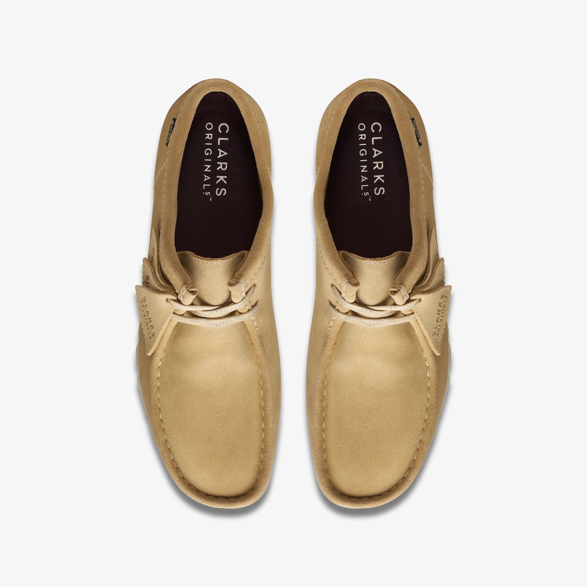 Zapatos Casual De La Marca Clarks  Para Hombre Modelo Wallabeegtx Maple Suede En Color Beige