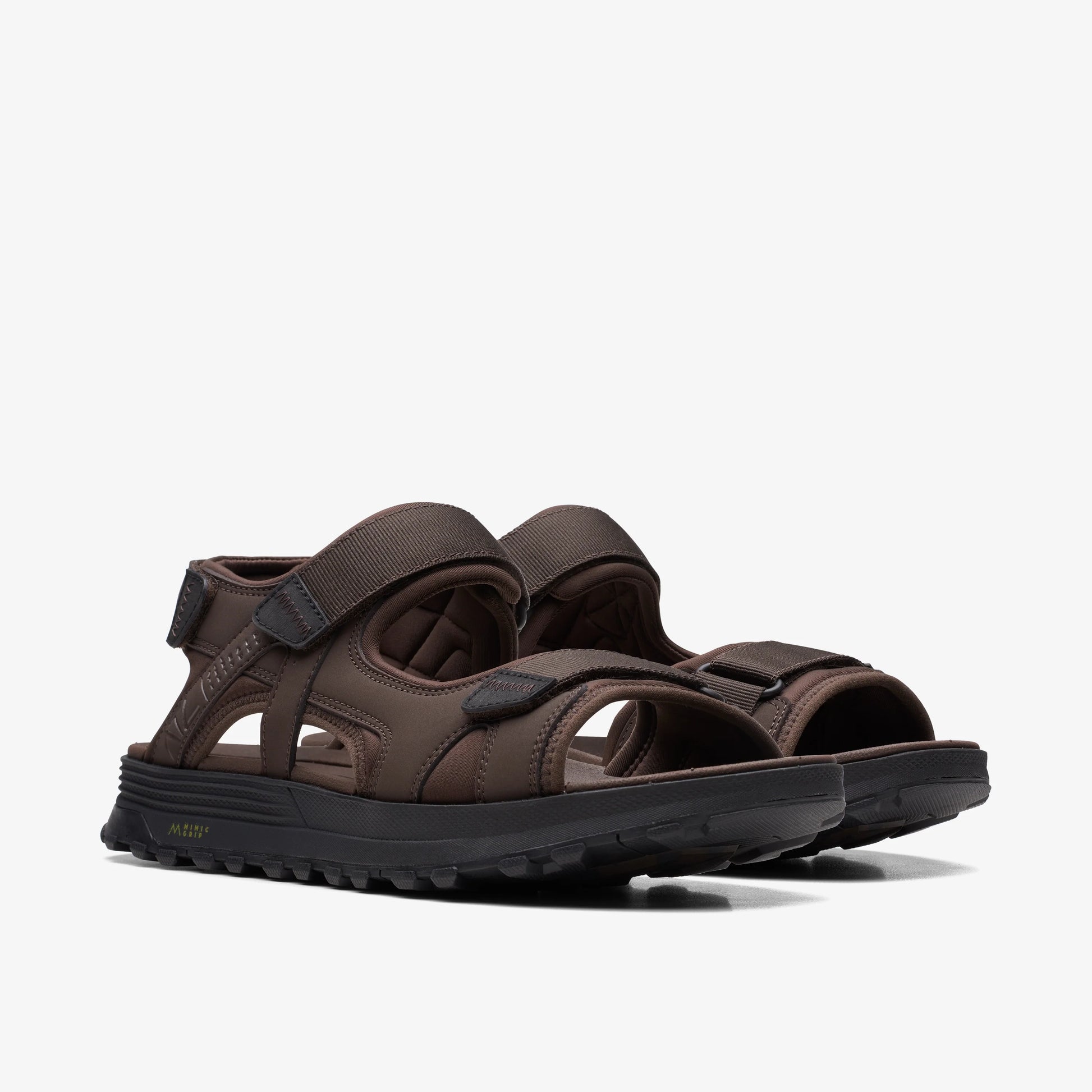 Sandalias De La Marca Clarks  Para Hombre Modelo Atl Trek Sun Brown Combi En Color Marrón