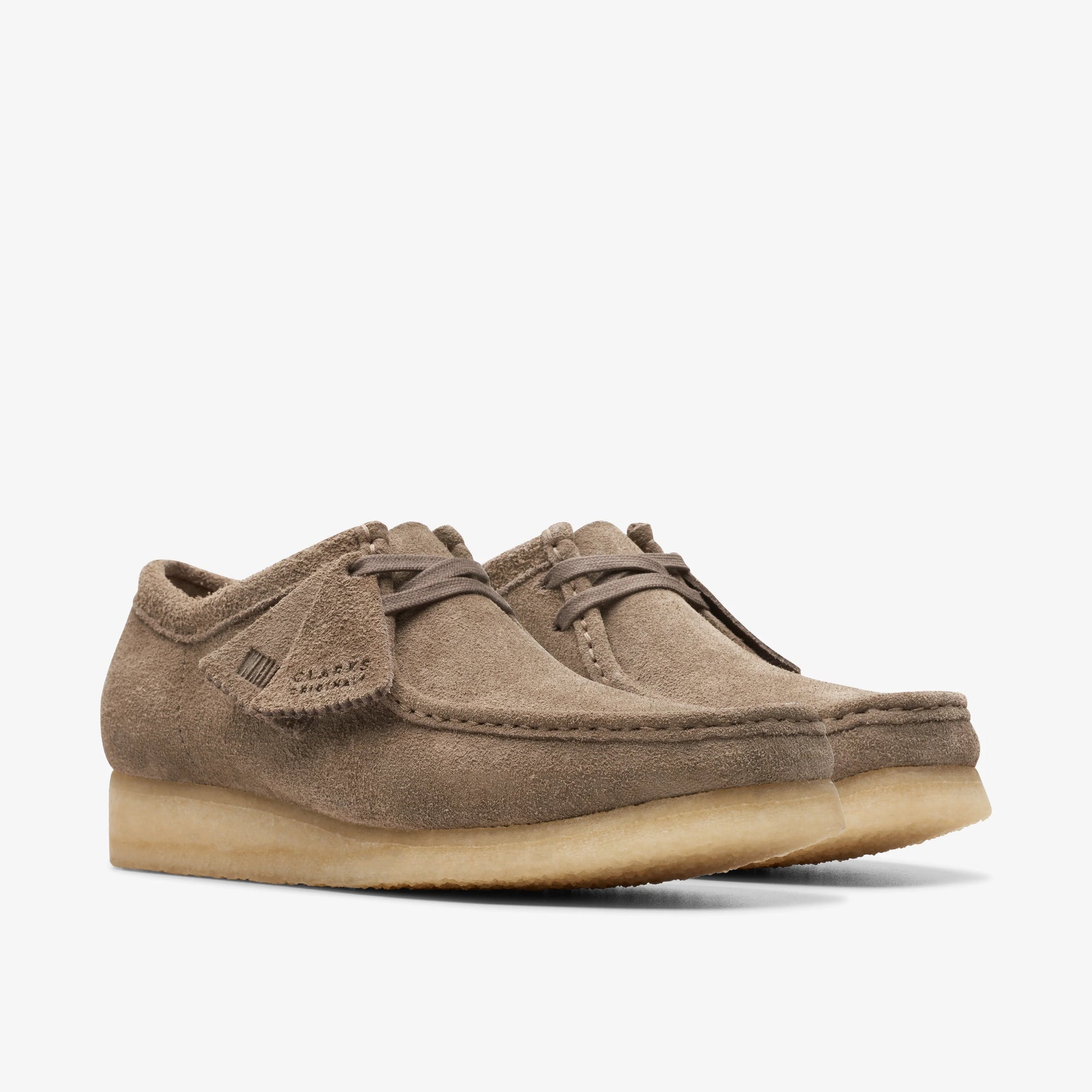 Zapatos Casual De La Marca Clarks  Para Hombre Modelo Wallabee Dark Grey Sde En Color Gris