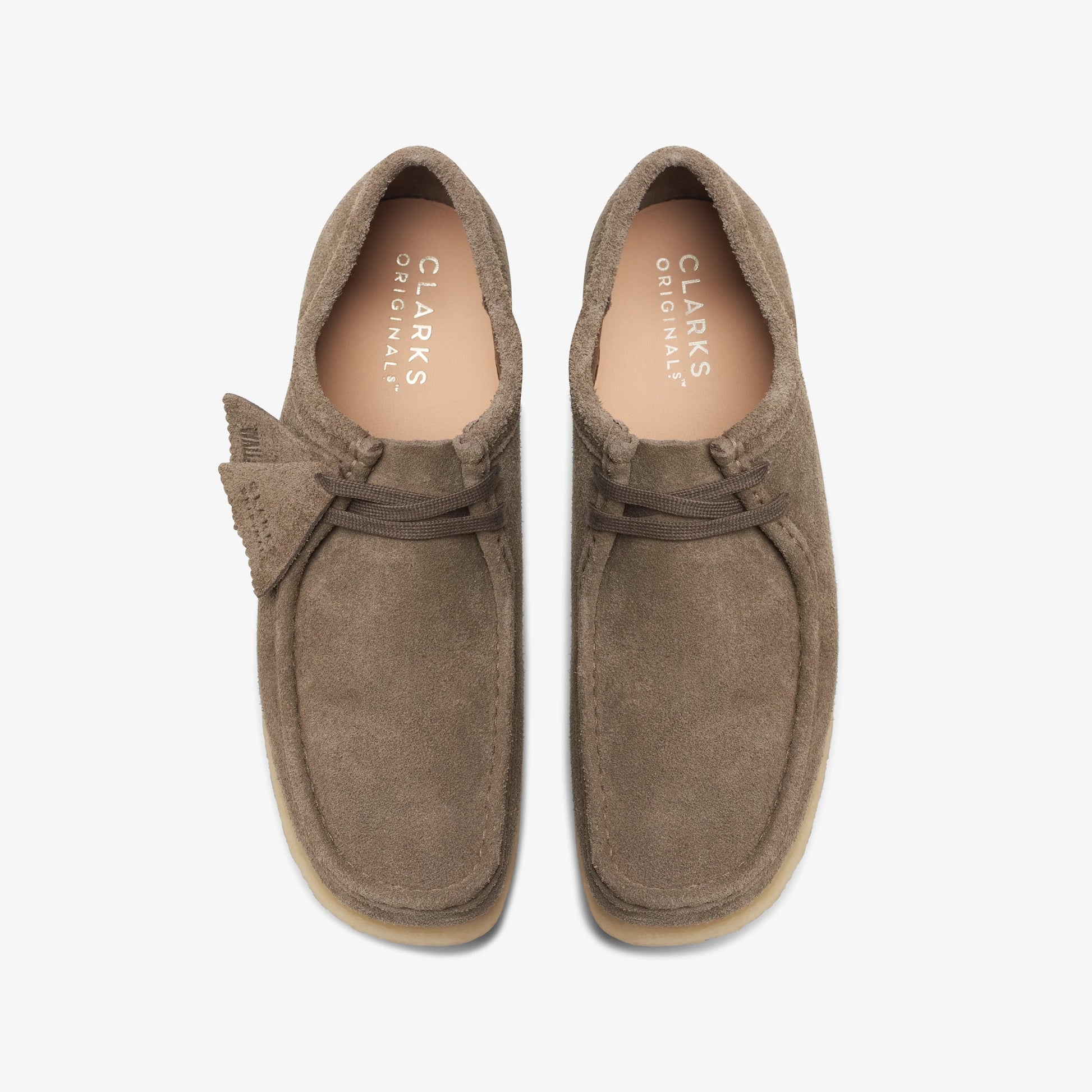 Zapatos Casual De La Marca Clarks  Para Hombre Modelo Wallabee Dark Grey Sde En Color Gris