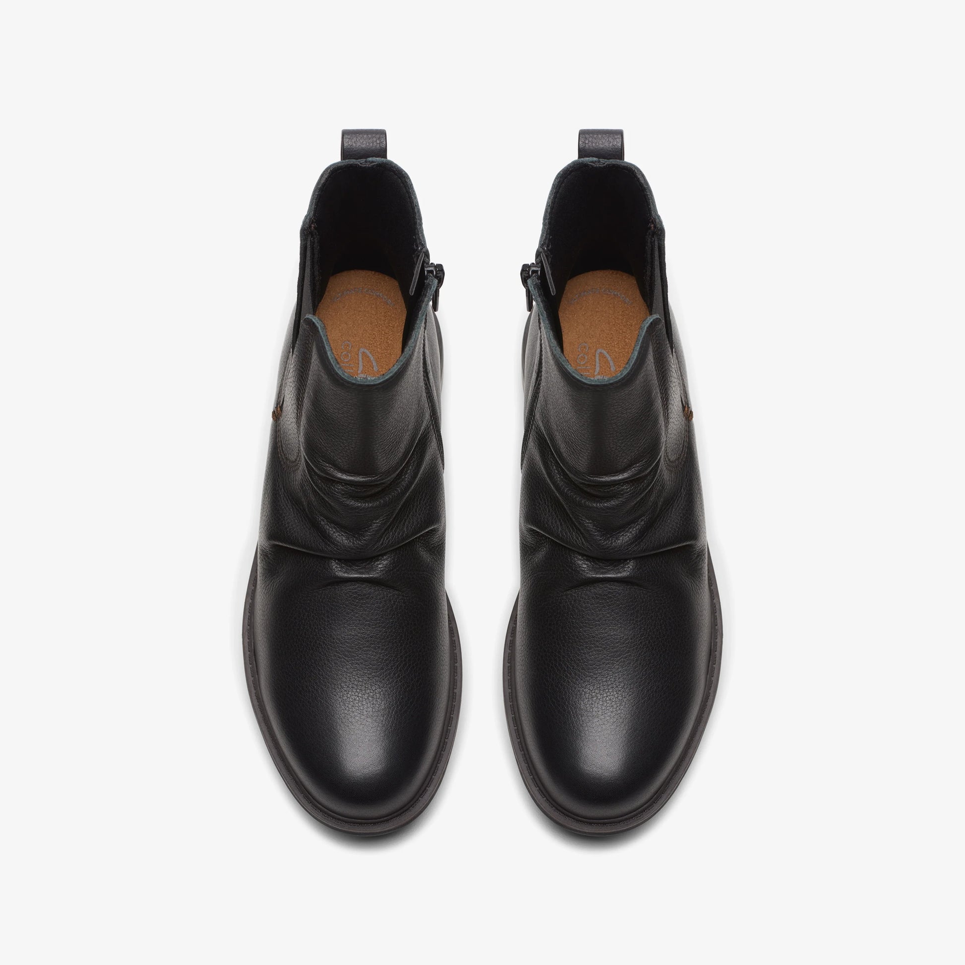 Botas De La Marca Clarks  Para Mujer Modelo Hearth Rose Black Leather En Color Negro