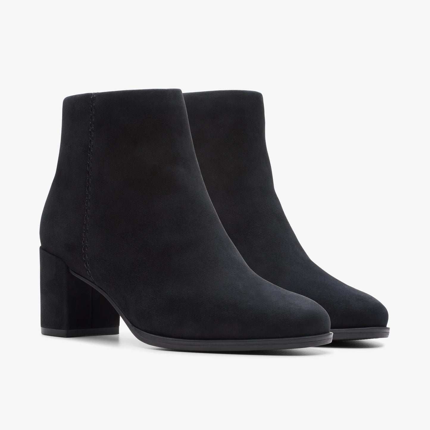 Botas De La Marca Clarks  Para Mujer Modelo Freva55 Zip Black Sde En Color Negro