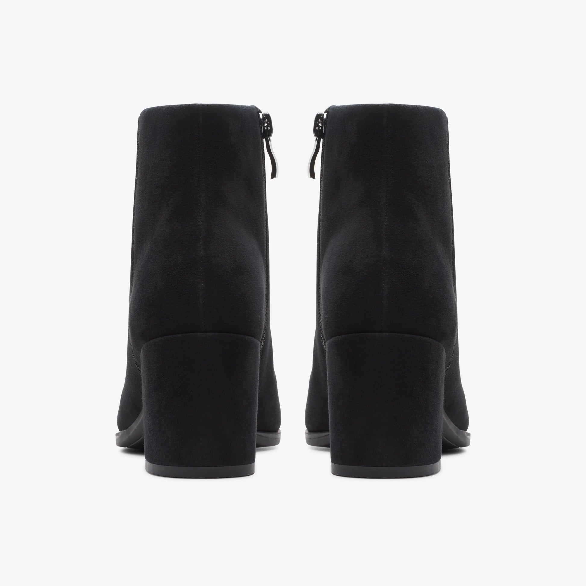 Botas De La Marca Clarks  Para Mujer Modelo Freva55 Zip Black Sde En Color Negro