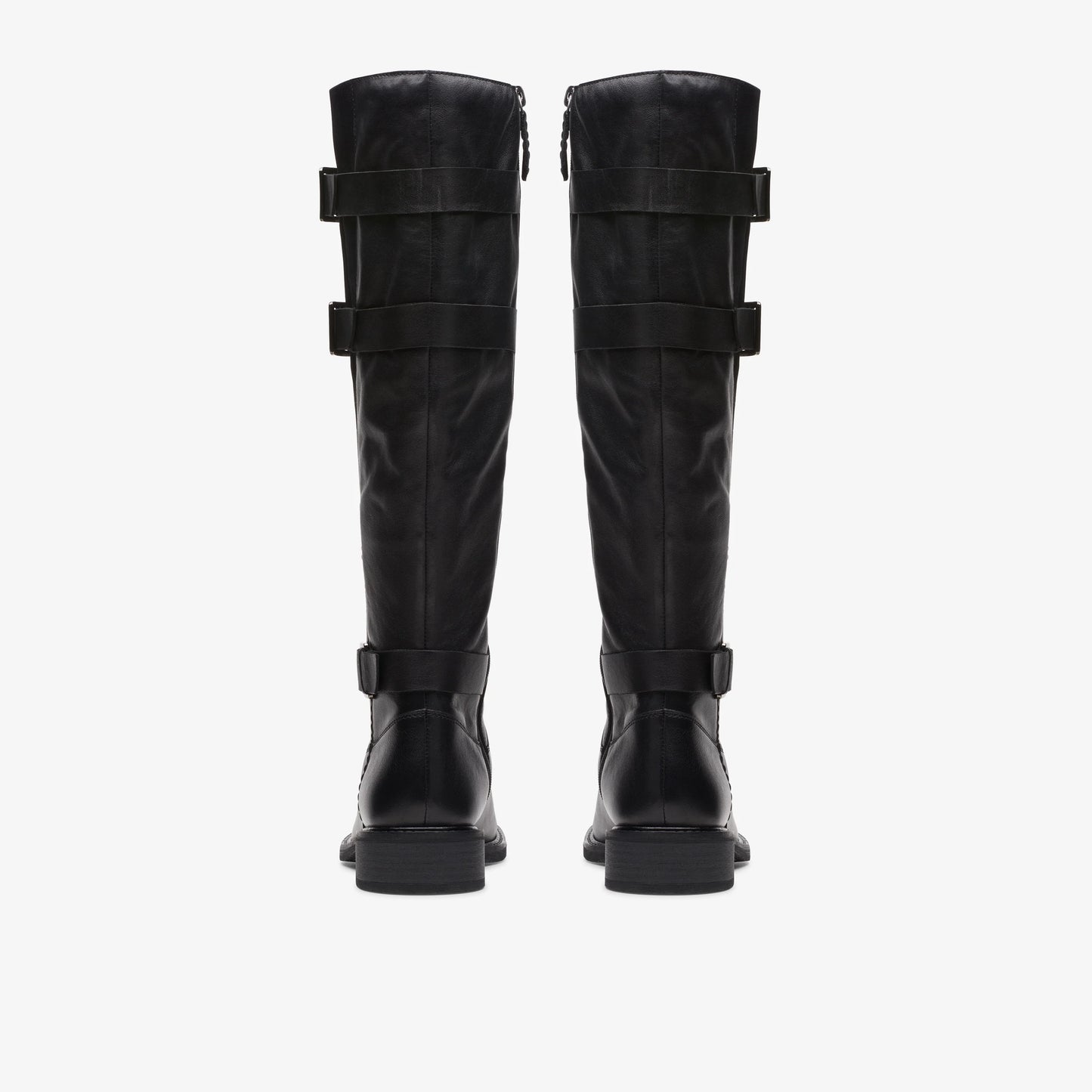 Botas De La Marca Clarks Para Mujer Modelo Cologne Up Black Leather En Color Negro
