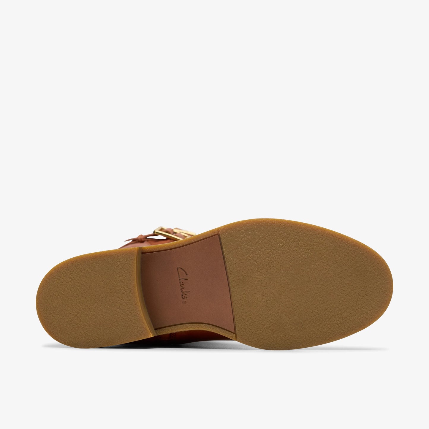 Botas De La Marca Clarks Para Mujer Modelo Cologne Up British Tan Lea En Color Beige
