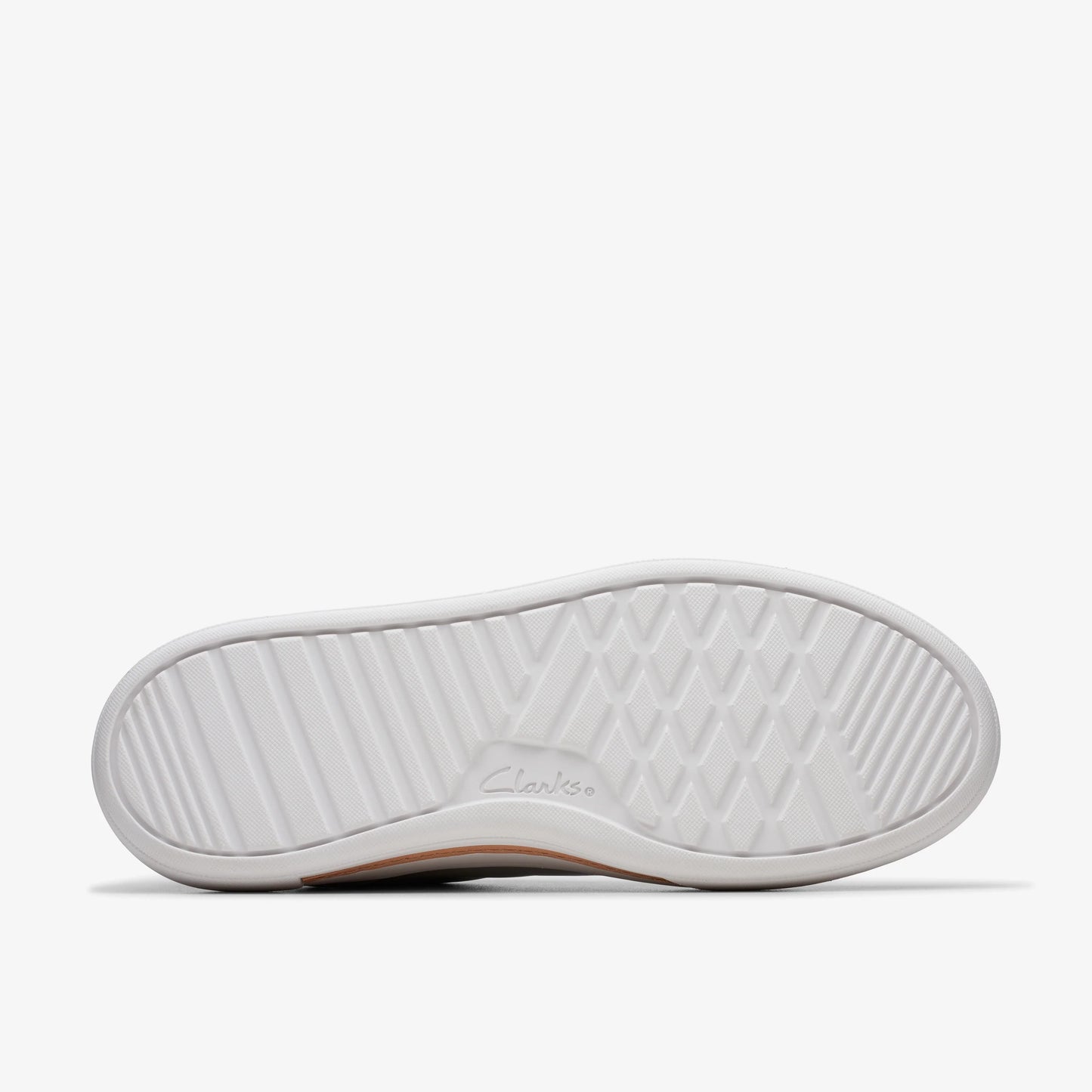 Sneakers De La Marca Clarks  Para Mujer Modelo Hollyhock Walk Silver Leather En Color Plateado