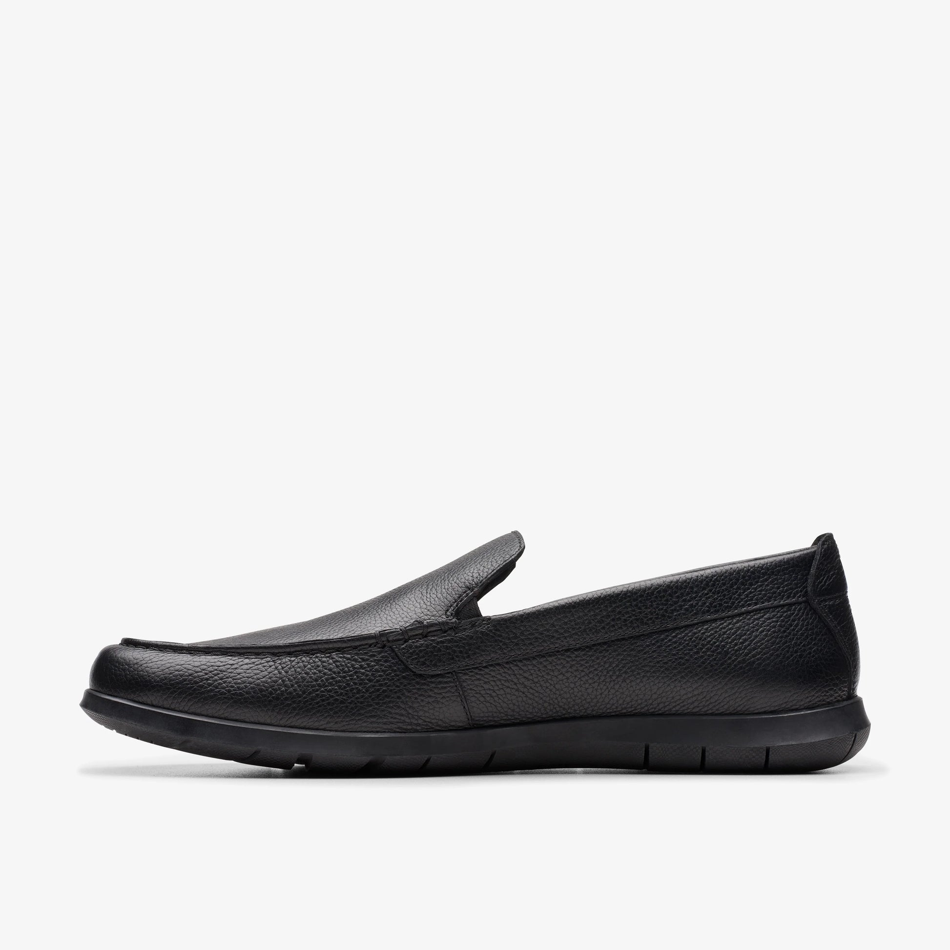 Zapatos Casual De La Marca Clarks  Para Hombre Modelo Flexway Step Black Leather En Color Negro