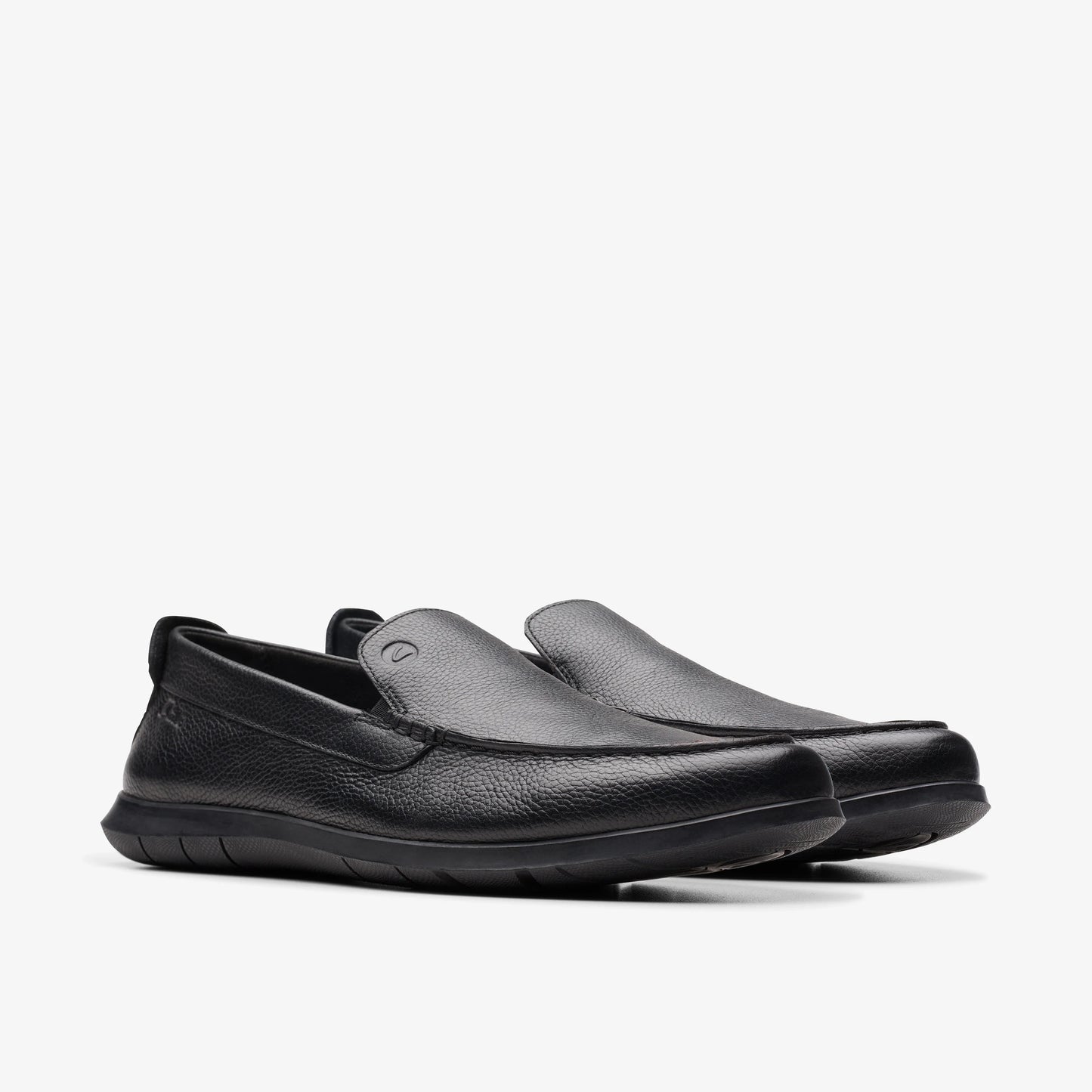 Zapatos Casual De La Marca Clarks  Para Hombre Modelo Flexway Step Black Leather En Color Negro