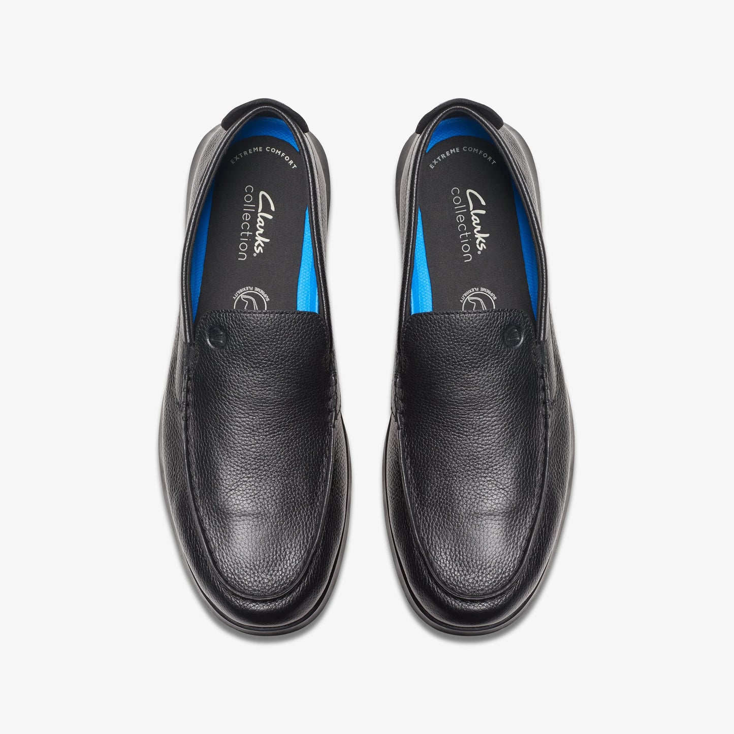 Zapatos Casual De La Marca Clarks  Para Hombre Modelo Flexway Step Black Leather En Color Negro