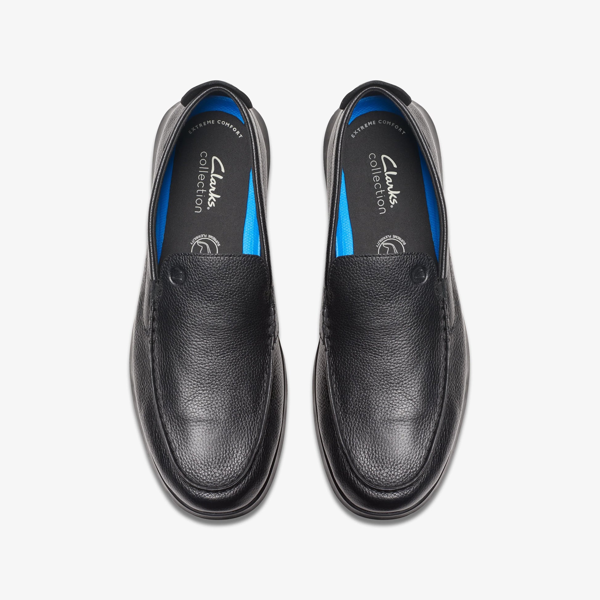 Zapatos Casual De La Marca Clarks  Para Hombre Modelo Flexway Step Black Leather En Color Negro