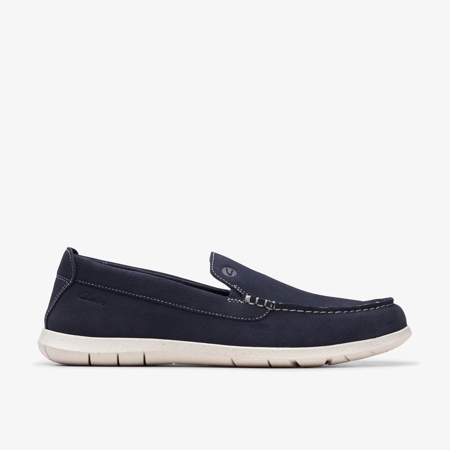 Zapatos Casual De La Marca Clarks  Para Hombre Modelo Flexway Step Navy Suede En Color Azul