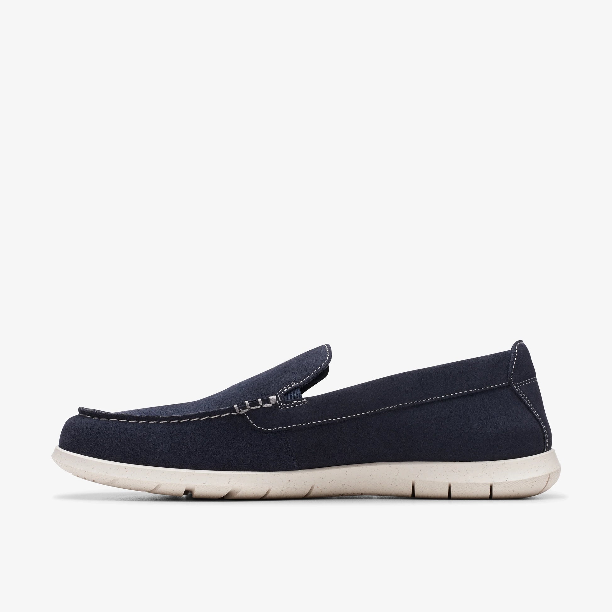 Zapatos Casual De La Marca Clarks  Para Hombre Modelo Flexway Step Navy Suede En Color Azul