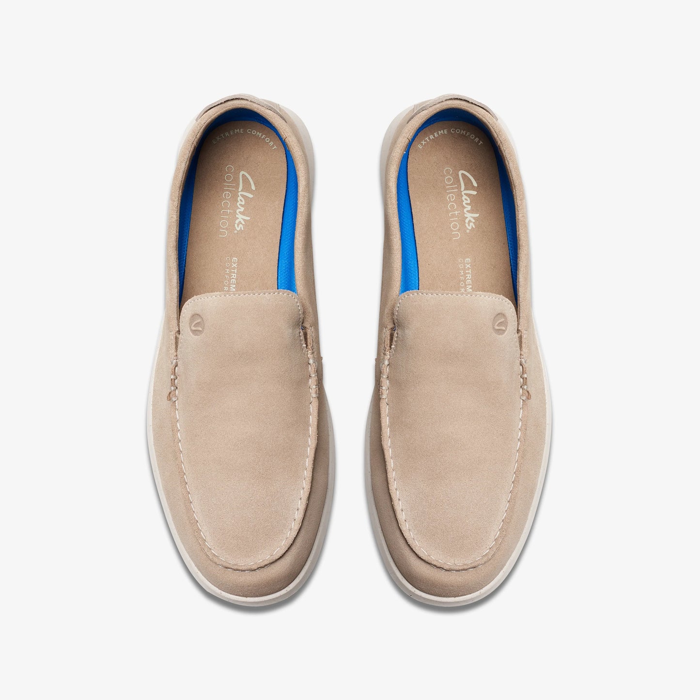 Zapatos Casual De La Marca Clarks  Para Hombre Modelo Flexway Step Sand Suede En Color Beige