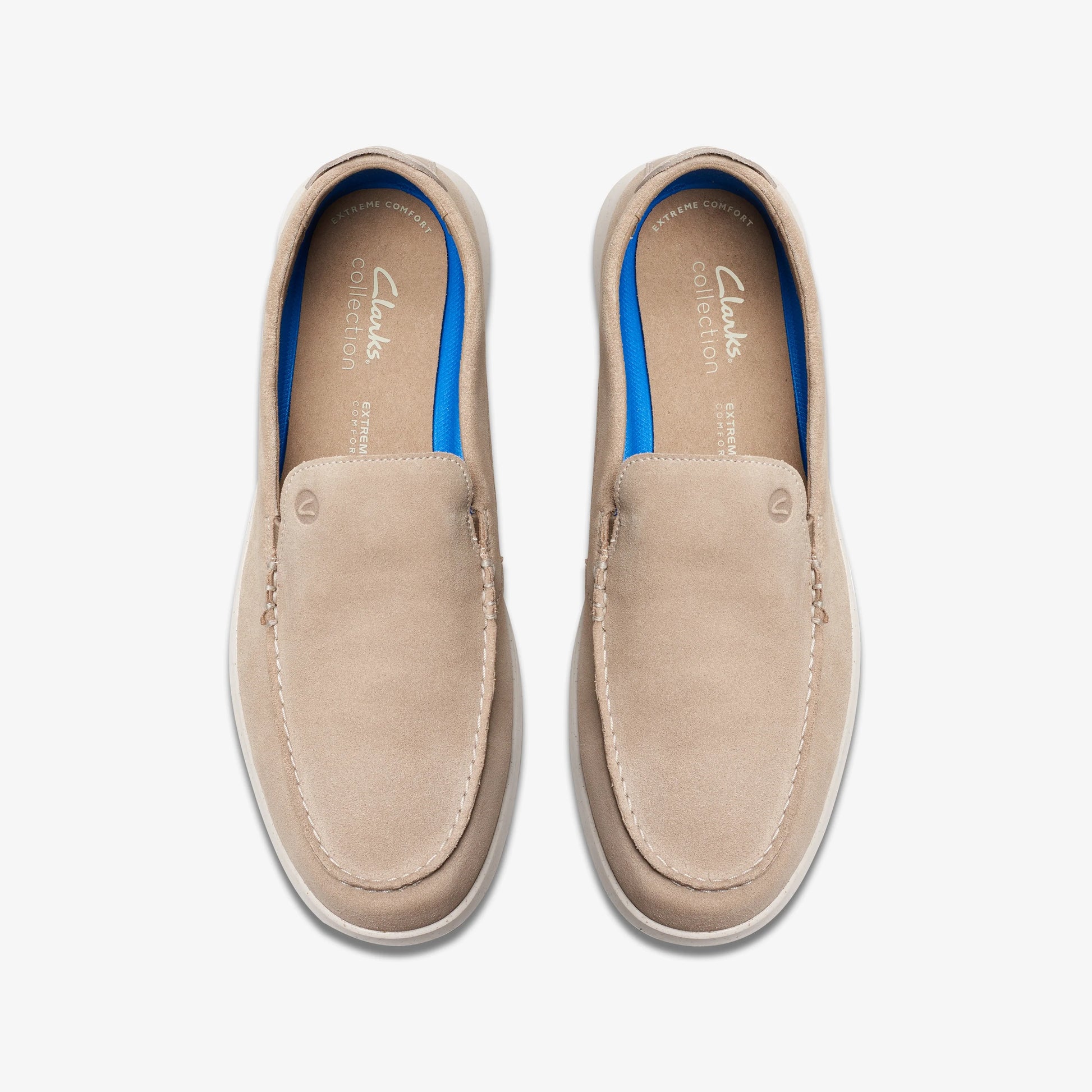 Zapatos Casual De La Marca Clarks  Para Hombre Modelo Flexway Step Sand Suede En Color Beige