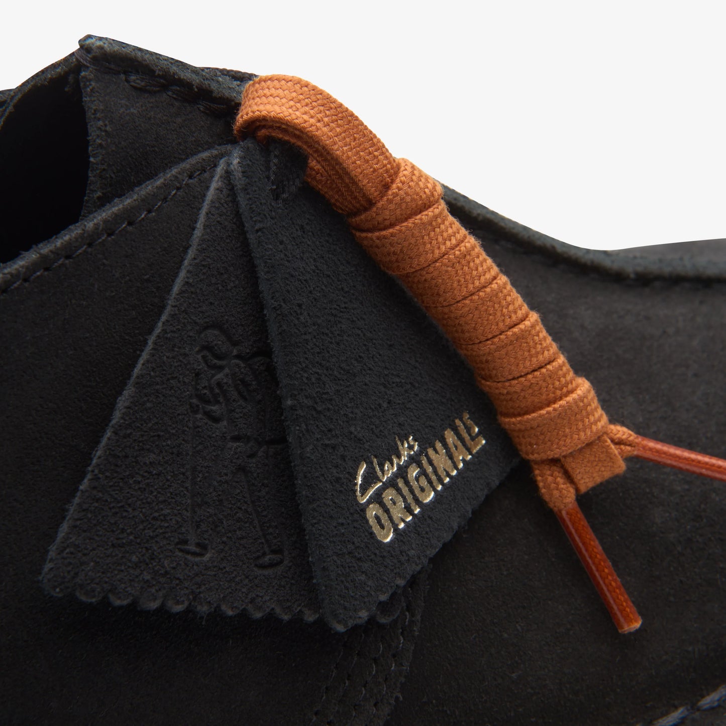 Zapatos Casual De La Marca Clarks Para Hombre Modelo Desert Trek Black Sde En Color Negro
