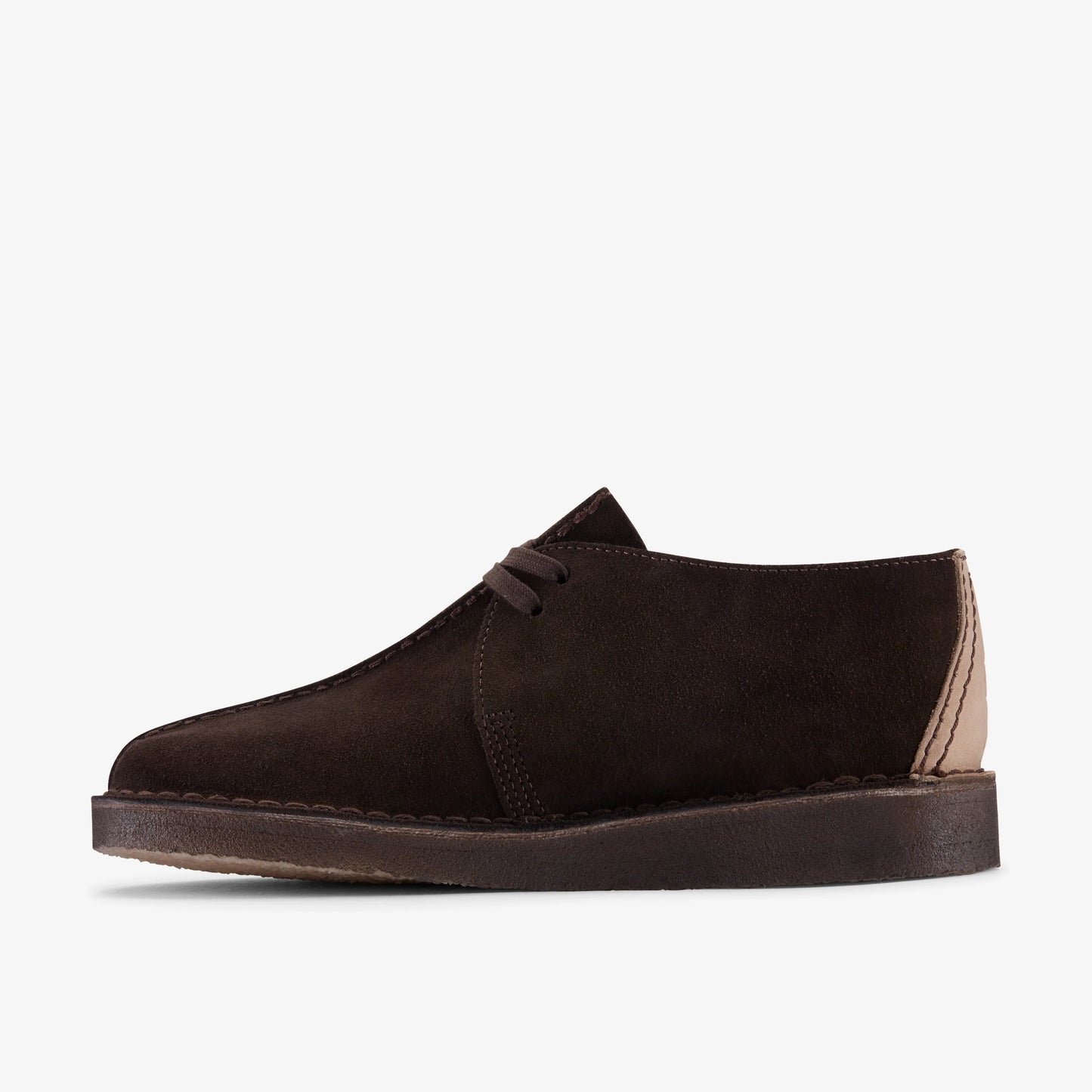 Zapatos Casual De La Marca Clarks Para Hombre Modelo Desert Trek Dark Brown En Color Marrón