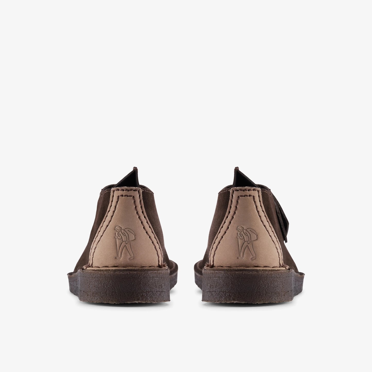 Zapatos Casual De La Marca Clarks Para Hombre Modelo Desert Trek Dark Brown En Color Marrón