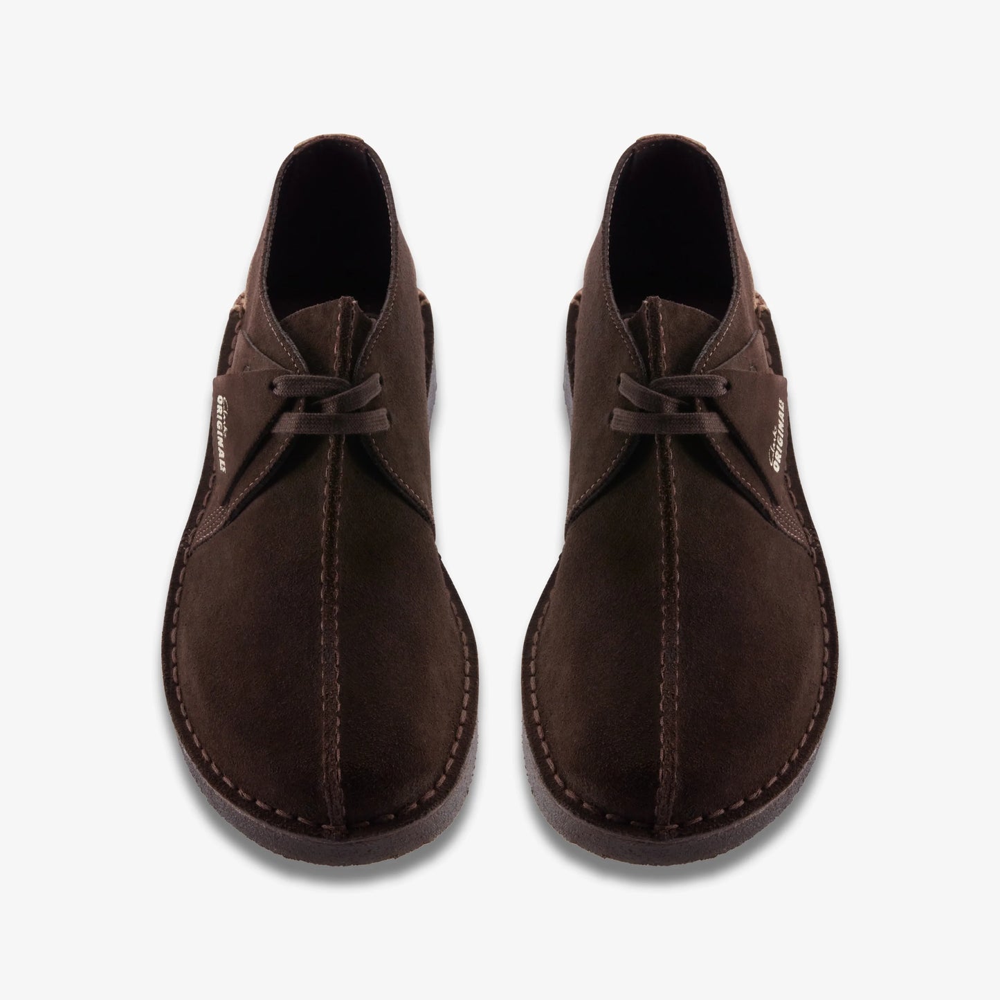 Zapatos Casual De La Marca Clarks Para Hombre Modelo Desert Trek Dark Brown En Color Marrón