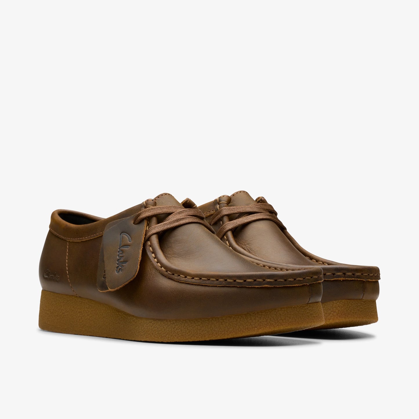 Zapatos Casual De La Marca Clarks  Para Mujer Modelo Wallabeeevosh Beeswax En Color Marrón