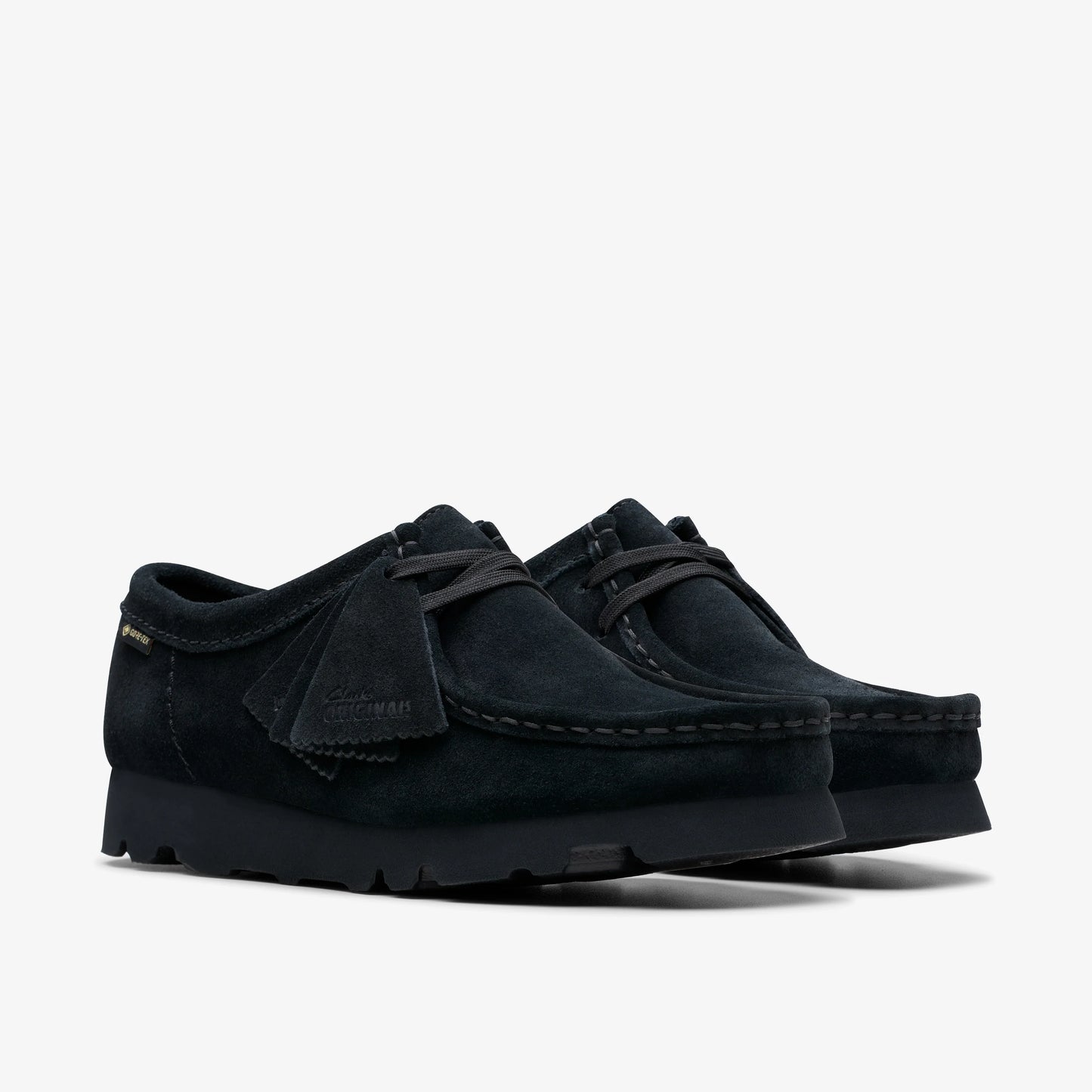 Sandalias De La Marca Clarks  Para Mujer Modelo Wallabee.Gtx Black Sde En Color Negro