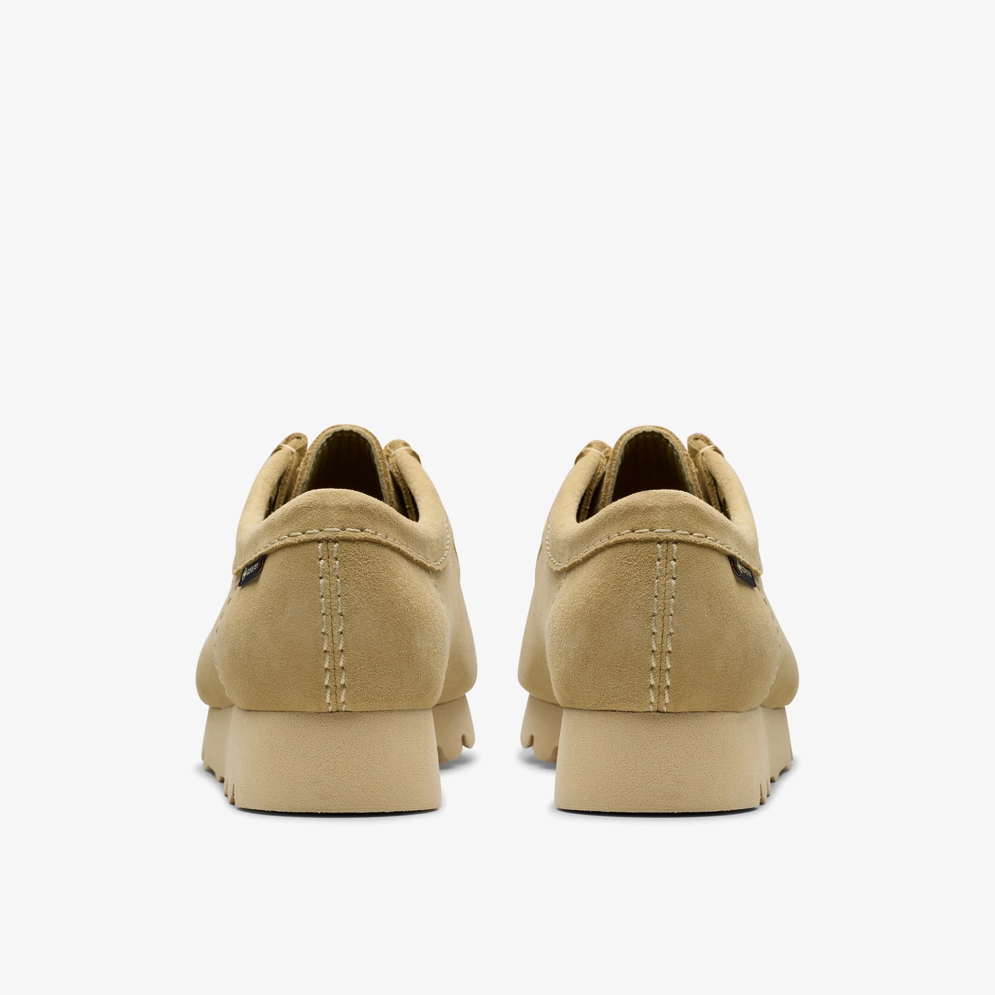 Sandalias De La Marca Clarks  Para Mujer Modelo Wallabee.Gtx Maple Suede En Color Beige