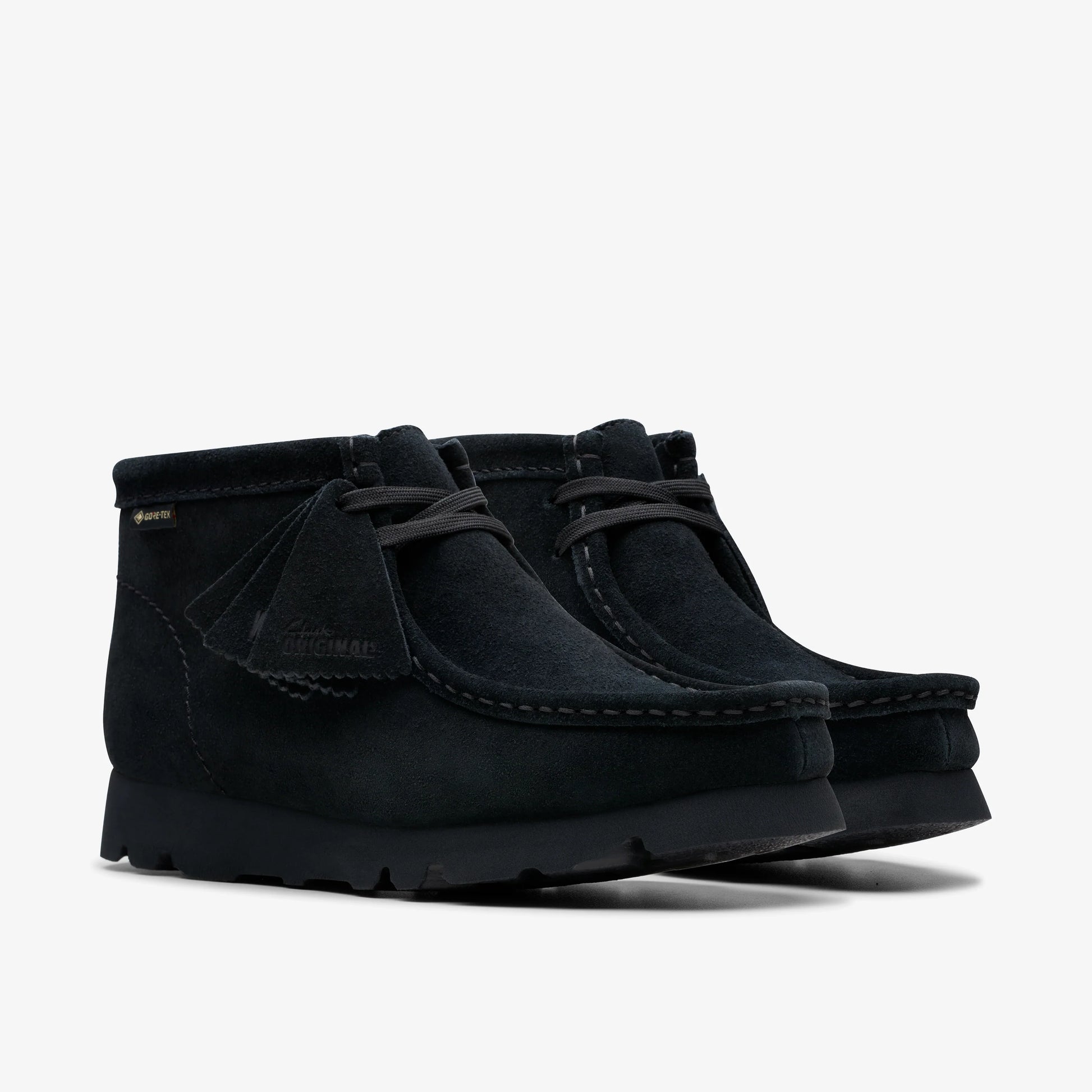 Botas De La Marca Clarks  Para Mujer Modelo Wallabeebt.Gtx Black Sde En Color Negro