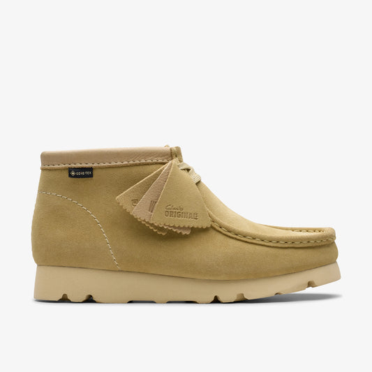 Botas De La Marca Clarks  Para Mujer Modelo Wallabeebt.Gtx Maple Suede En Color Beige