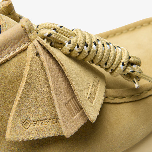 Botas De La Marca Clarks  Para Mujer Modelo Wallabeebt.Gtx Maple Suede En Color Beige