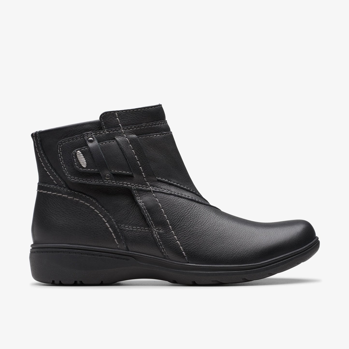 Botas De La Marca Clarks Para Mujer Modelo Carleigh Style Black Leather En Color Negro