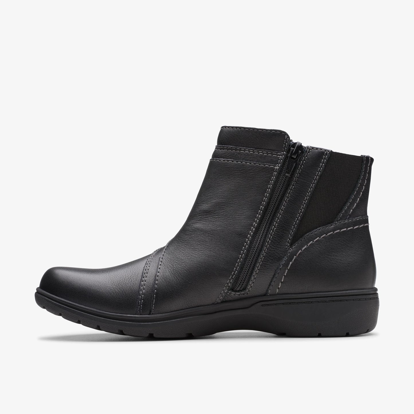 Botas De La Marca Clarks Para Mujer Modelo Carleigh Style Black Leather En Color Negro